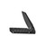 OKnife XEN Damascus Carbon Fiber (XEN-DASCF) half open