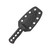 QSP Canary Neck Knife Blue Shredded Carbon Fiber (QS141-L) sheath back