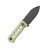 QSP Canary Neck Knife Black Stonewashed Blade Resin (QS141-K2)
profile