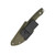QSP Tiny TOT Stonewashed Blade G10 Green (QS169-B1)
sheath