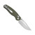 Kizer Phoca CC Micarta Green (V3780A1)
