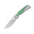 Kizer Topsail Titanium/Crystalized Titanium Silver/Green (Ki3735A4)