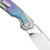 Kizer Topsail Titanium/Crystalized Titanium Silver & Purple/Blue (Ki3735A1)