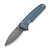 CIVIVI Mini Shakan Ripple Patterned Aluminum Blue (C20052F-DS1)