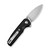 CIVIVI Mini Shakan Ripple Patterned Aluminum Black (C20052F-1)