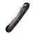 WE Corwyn Polished Titanium with Lava Flow Fat Carbon Fiber Inlay (WE24088-4)
