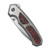 WE Corwyn Polished Titanium with Lava Flow Fat Carbon Fiber Inlay (WE24088-4)
