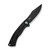 WE Essential Knight Black Stonewash M390 Titanium Black (WE24003-2)