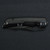 Kunwu Jericho PVD Black TC4 Orange Peel Texture Timascus Inlay (K713T-4)
closed clipside