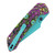 Tenable Fenrir Purple Undead G10 Light Blue Coating (T1034F9)
closed clipside