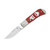 Kizer Trestle Aluminum G10 Red Christmas (V3761MC1) open