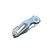 Ketuo Mini Griffin Titanium Carbon Fiber Blue (KT-Mini Griffin DLC-B)
closed clipside