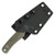 Knafs Little Lulu Micarta Green (KNAFS-00596)
in sheath back