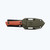 Benchmade SlipRidge Fixed Blade Rust Orange G10 (15650-01) in sheath