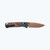 Benchmade Bugout Axis Drop Point Taiga Green Aluminum (535FE-2602) open back