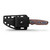Vosteed H-Back Copper Raindrop Micarta (D0406)
in sheath