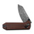 CIVIVI Yonder Guibourtia Wood Damascus (C23073B-DS2)
half
