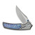 WE Knife Skynix Titanium Grey Flamed Titanium Inlay (WE24087-2)
half