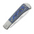 Kizer Trestle D Aluminum Norplex UltreX Micarta Blue (V3760A2)
closed