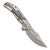 Kansept Orion Bronze Anodized Machined Satin Titanium (K1089B3) open clipside