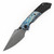 Kansept Fenrir Blackwash Titaniium Lightning Strike Inlay (K1034D2) open