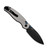 Kizer Phoca CD Aluminum Light Grey (V3781CDA2)
open clipside