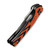 CIVIVI Vexron G10 Orange Black (C24066-3) closed frame