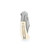Finch Knife Co Snub Nose Mother of Pearl (SN700) closed clipside