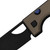 Kizer Little Ringbo Aluminum Brown (V3708A2) blade