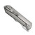 Kizer Harpoon Fold Titanium Grey  - closed clipside