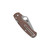 Spyderco Sprint Run Para Military 2 Brown Lightweight (C81PBN15V2) closed