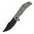 Tenable Orion Micarta Green Blackwash Nitro V (B1089C4)