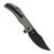 Tenable Orion Micarta Green Blackwash Nitro V (B1089C4)
open clipside