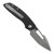 Tenable Link Twill Carbon Fiber G10 Black Damascus Water Ripple (B1068A1)
open back