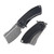 Kansept Mini Korvid Damascus Titanium Black (K3030H1)