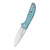 Bestechman Whalefin G10 Blue (BMK18B)
open clipside