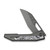 WE Inceptus Titanium Dark Grey Black/White G10 (WE25017-1)
half open