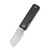 CIVIVI Kukei G10 Black Twill Carbon Fiber Overlay (C25036-4)
