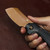 Kansept Pluto Titanium Black Micarta (K3129A4)
in hand