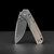 Vosteed Psyop 299 Micarta Natural Engraved Bolster (A2232) lifestyle