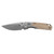 Vosteed Psyop 299 Micarta Natural Engraved Bolster (A2232)