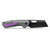 Vosteed Nip-L Titanium Dim Grey (A4203) open clipside