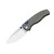 Kizer Glaux Micarta Black (V3801A1)