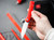 Boker Plus Fire Anti Red (01BP0008) lifestyle in hand