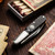 Boker 2 Bld Barlow Blk Checkered Bone - Closed lifestyle