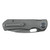 Kunwu Verta Excalibur Titanium Stonewash Orange Peel Texture (B709-T2S) closed clipside