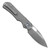 Kunwu Verta Excalibur Titanium Diamond Texture (B709-T1A) open clipside