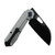 Kunwu Diablo Titanium Diamond Texture DLC Blade (K717T-3) half clipside