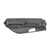 Kunwu Diablo Titanium Stonewash Diamond Texture (K717T-1S) closed clipside