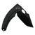 Kunwu Poon Padre Titanium Black Diamond Texture (K706TO-T4) half clipside